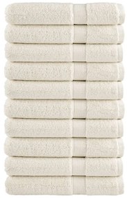 Asciugamani Per Sauna Solund 10 Pz Crema 80x200cm 600 G/m² /