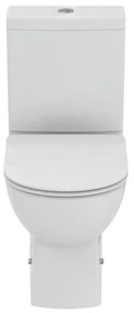 WC monoblocco IDEAL STANDARD tirso, sedile incluso P 66 x L 36 x H 79 cm bianco