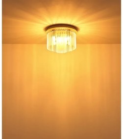 Globo 15698DB - Plafoniera GORLEY 5xE14/40W/230V Ø 32 cm