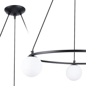 Sollux SL.1213 - Lampadario a sospensione con filo YOLI 3xG9/8W/230V nero