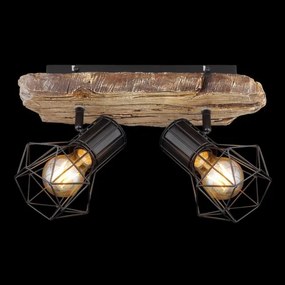 Globo 54017W-2 - Luce Spot PRISKA 2xE27/60W/230V