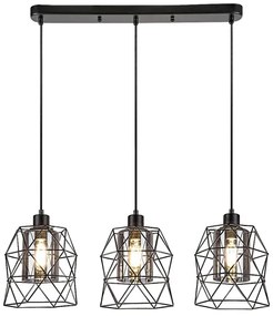 Rabalux 72113 - Lampadario a cavo EMRYS 3xE27/40W/230V