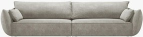 Divano Kaelle 4 posti in ciniglia - L248 cm