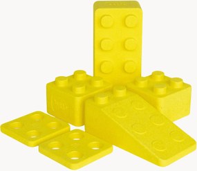 Set di 6 mattoncini da costruzione Monokrom