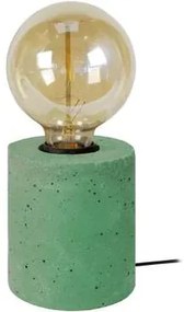 Tosel  Lampade d’ufficio lampada da comodino tondo calcestruzzo verde  Tosel