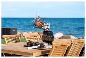 Tavolo da pranzo in legno di teak da giardino 100x240 cm Volos - House Nordic