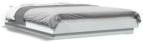 Giroletto Con Luci Led Bianco 120x200 Cm İn Legno Multistrato /