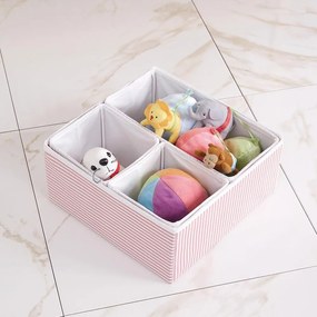 Organizer per cassetti in tessuto in set da 4 - Mioli Decor