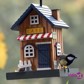 dobar Casetta Decorativa per Uccelli Café Multicolore