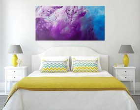 Quadro su tela – Astrazione viola magica
