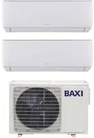 Climatizzatore Condizionatore Baxi Dual Split Inverter Serie Astra 9+12 con LSGT50-2M R-32 Wi-Fi Optional 9000+12000 - Novit