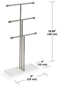 Supporto per gioielli in metallo Trigem - Umbra