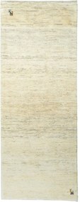 Gabbeh Tappeto 80x200 Beige (Iran) Annodato A Mano