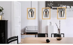 Eglo 99702 - Lampadario su corda  VIGLIONI 3xE27/40W/230V