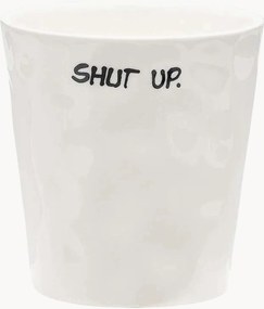 Tazza da caffè in ceramica Shut Up