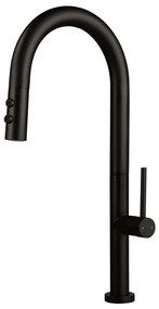 Deante BQO_N72M - Rubinetto lavello con doccetta estraibile OLFATO nero