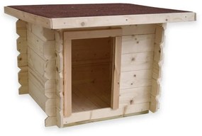 Cuccia per animale domestico Laila in legno L 77 x P 60 x H 60 cm