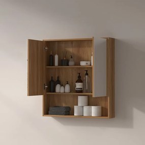 Specchio bagno contenitore 75 cm stile scandinavo | KAM-NORTH-75 - KAMALU