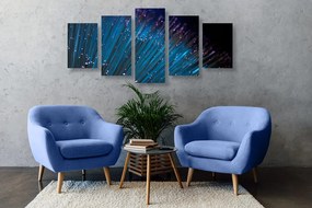 Quadri 5 pezzi – Fibra ottica