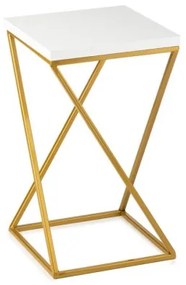 Portafiori LOFT 40x24 cm oro/bianco