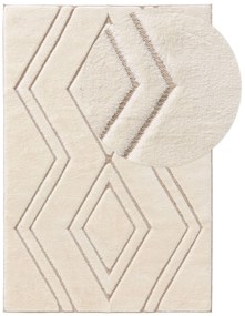 benuta Pop Tappeto Elanie Crema/Beige 120x170 cm - Tappeto design moderno soggiorno