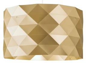 Lampadario Moderno Prisma Polilux ® New Gold E Metallo Cromo 3 Luci E27