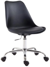 Sedia Da Ufficio Toulouse İn Plastica Ergonomicamente Comoda. / Schwarz