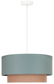 Duolla - Lampadario a sospensione con filo BOHO 1xE27/15W/230V diametro 45 cm verde/marrone
