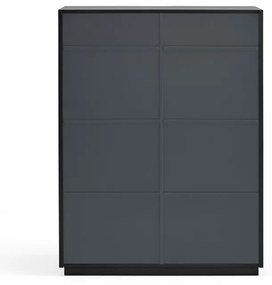 Cassettiera nera , larghezza 92 cm Doric - Teulat