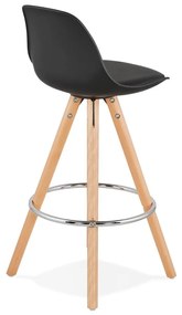Sgabello da bar nero, altezza seduta 64 cm Anau - Kokoon