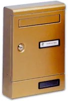 Cassetta postale silmec 10351 bronzo