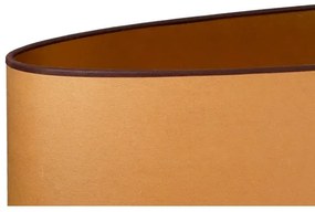 Duolla - Lampada da tavolo OVAL VEGAN 1xE27/15W/230V diametro 30 cm marrone