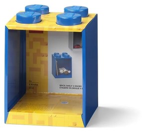 Mensola da parete blu per bambini Brick 4 - LEGO®