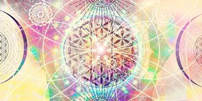 Quadro su tela – Mandala in design interessante