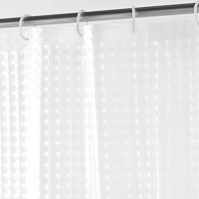 Tenda per doccia 180x200 cm Cube – douceur d'intérieur