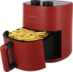 Friggitrice ad aria 4,5 L 1400 W rossa