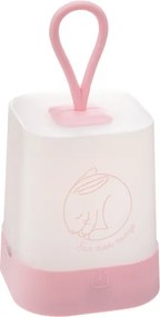 Atmosphera - LED Doty. Lampada notturna ricaricabile per bambini RABBIT LED/3,7V 1200mAh rosa