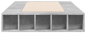 Giroletto grigio cemento 100x200 cm in legno multistrato