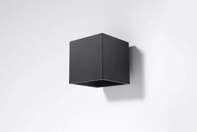 Applique da Parete in Alluminio  QUAD 1 G9 Nera da Interno