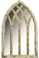 Specchio in legno arco cm 48,5x3,5xh77