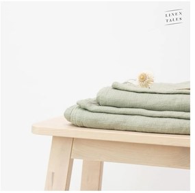Asciugamano di lino verde 125x75 cm Sage - Linen Tales