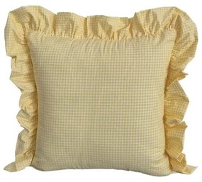 Federa decorativa in cotone 45x45 cm Ruffled – Mila Home