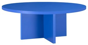 Tavolino rotondo blu ø 80 cm Pausa - Really Nice Things