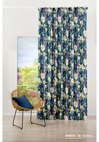 Tenda in velluto verde-blu 140x260 cm Kerida - Mendola Fabrics