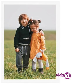 vidaXL Cornici Foto Collage 5 pz Parete o Tavolo Bianche 29,7x42cm MDF