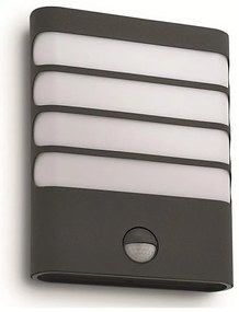 Philips 17274/93/16 - Illuminazione LED da esterno con sensore RACCOON 1xLED/3W IP44