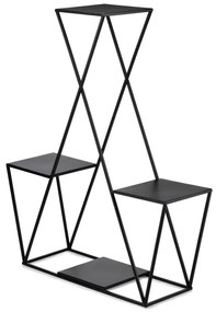 Portafiori 95x78 cm nero