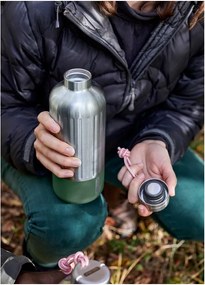 Bottiglia termica argentata in acciaio inox 850 ml Explorer – Black + Blum