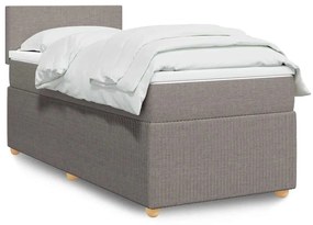 Giroletto A Molle Con Materasso Tortora 90x200 Cm İntessuto /