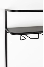 Portabottiglie in rattan nero 18x100 cm Guuji - White Label